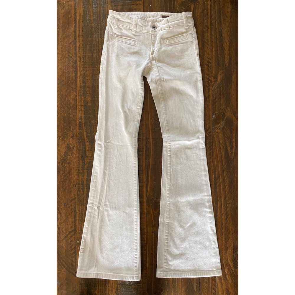 Club Monaco Pants size 25 White Bell Bottoms